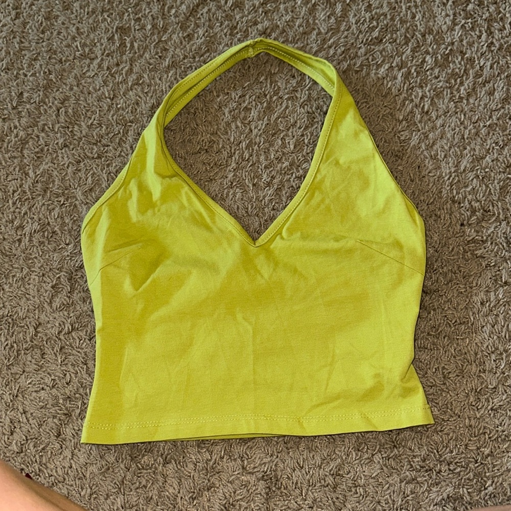 Green halter tank